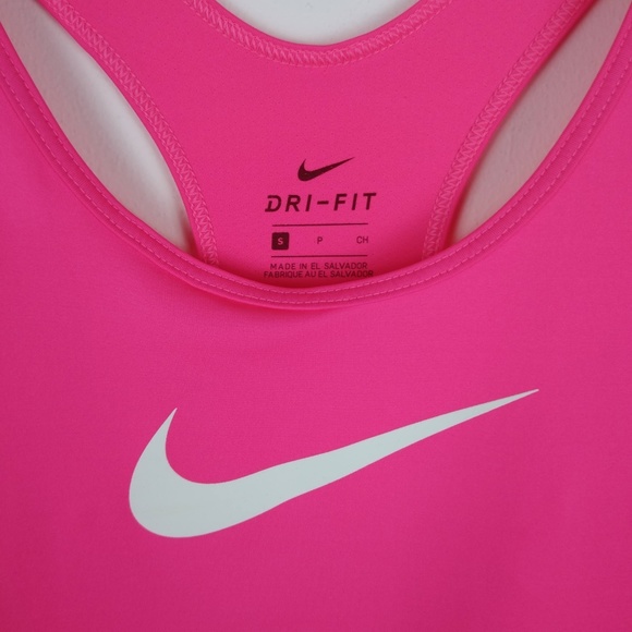 NWOT Nike Dri Fit Hot Pink Racerback Top - Picture 7 of 7